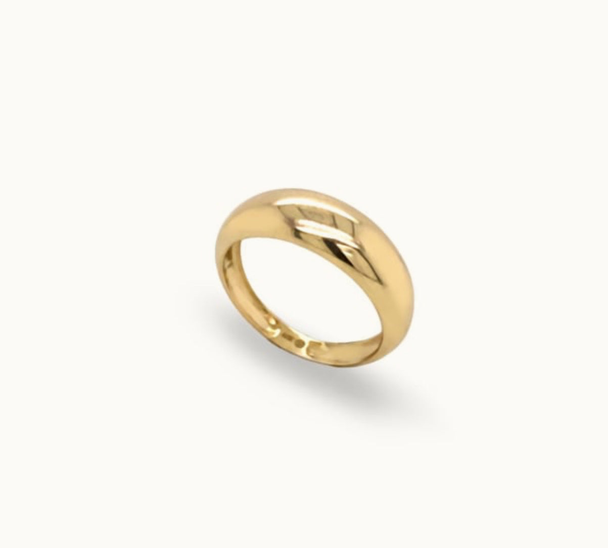 10K Gold Dome Ring