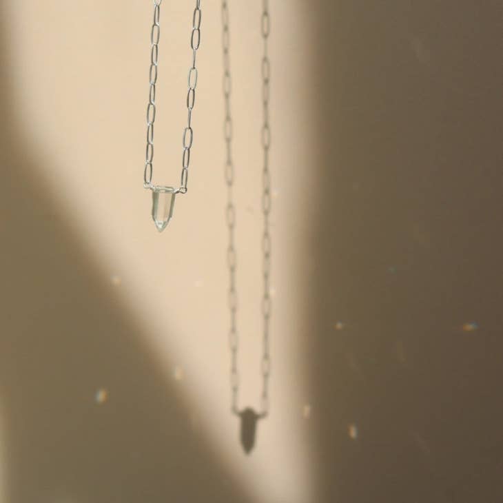 Herkimer Point Necklace