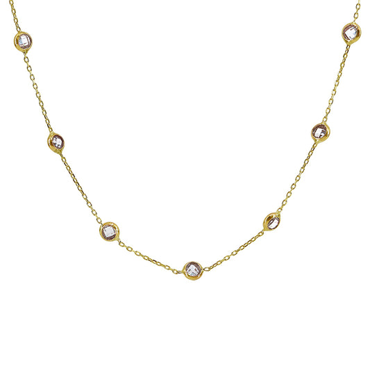 10K Gold Sparkle Necklace