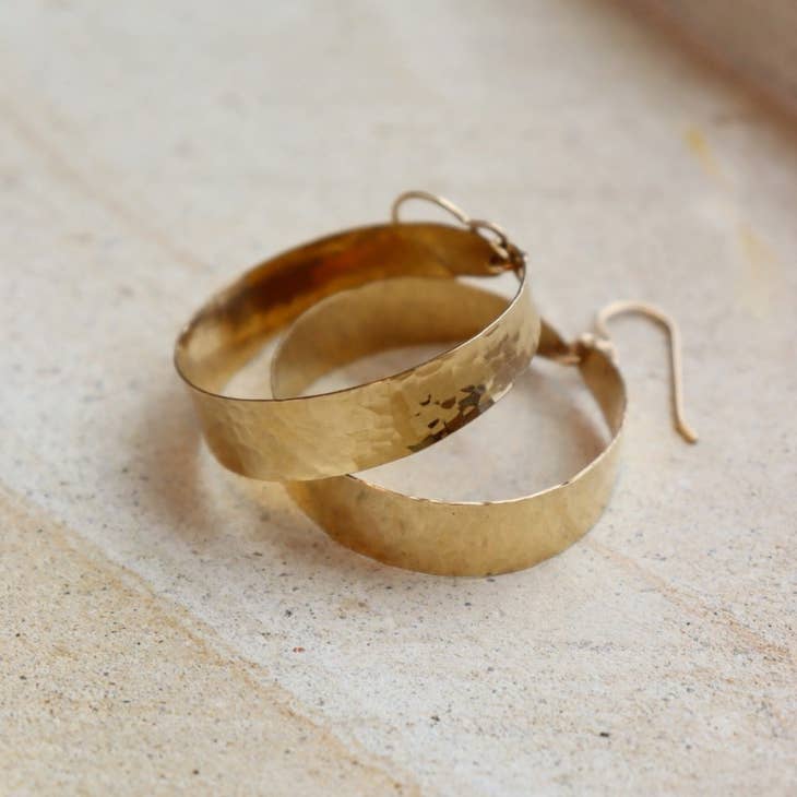 Hammered Hoops
