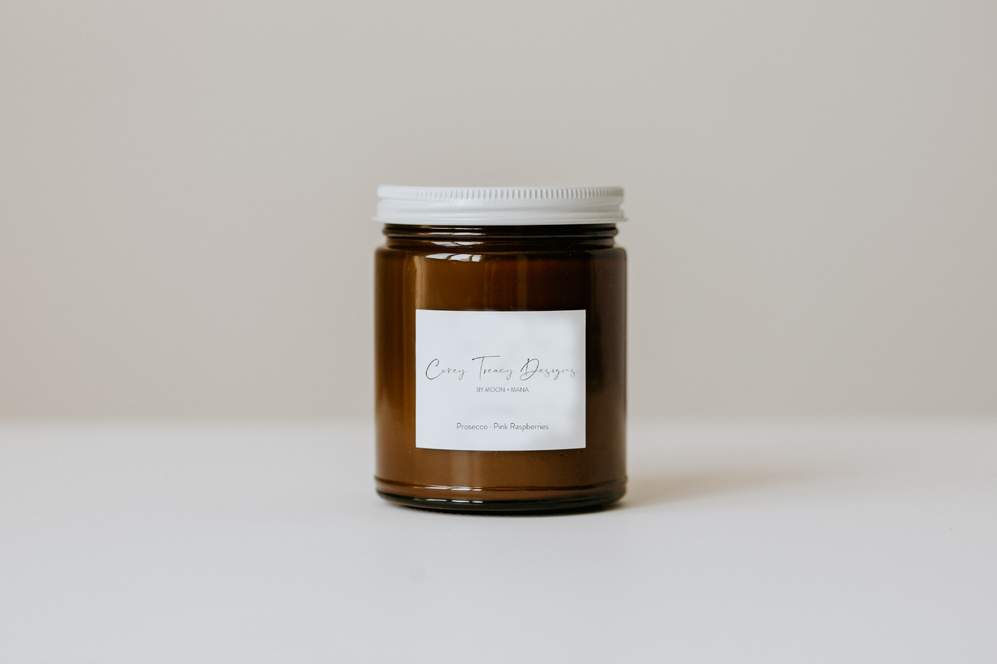 Corey Treacy Designs Candle | Prosecco + Pink Raspberries