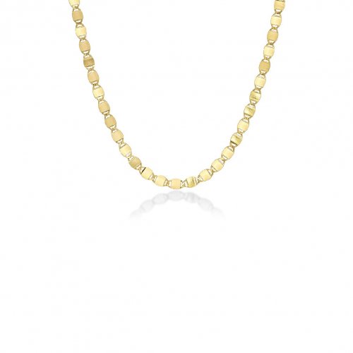 10K Gold Valentino-Style Chain Anklet