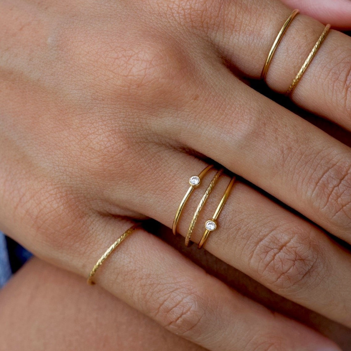 Mini Bezel Ring