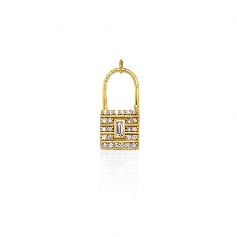 Lock Pendant Necklace