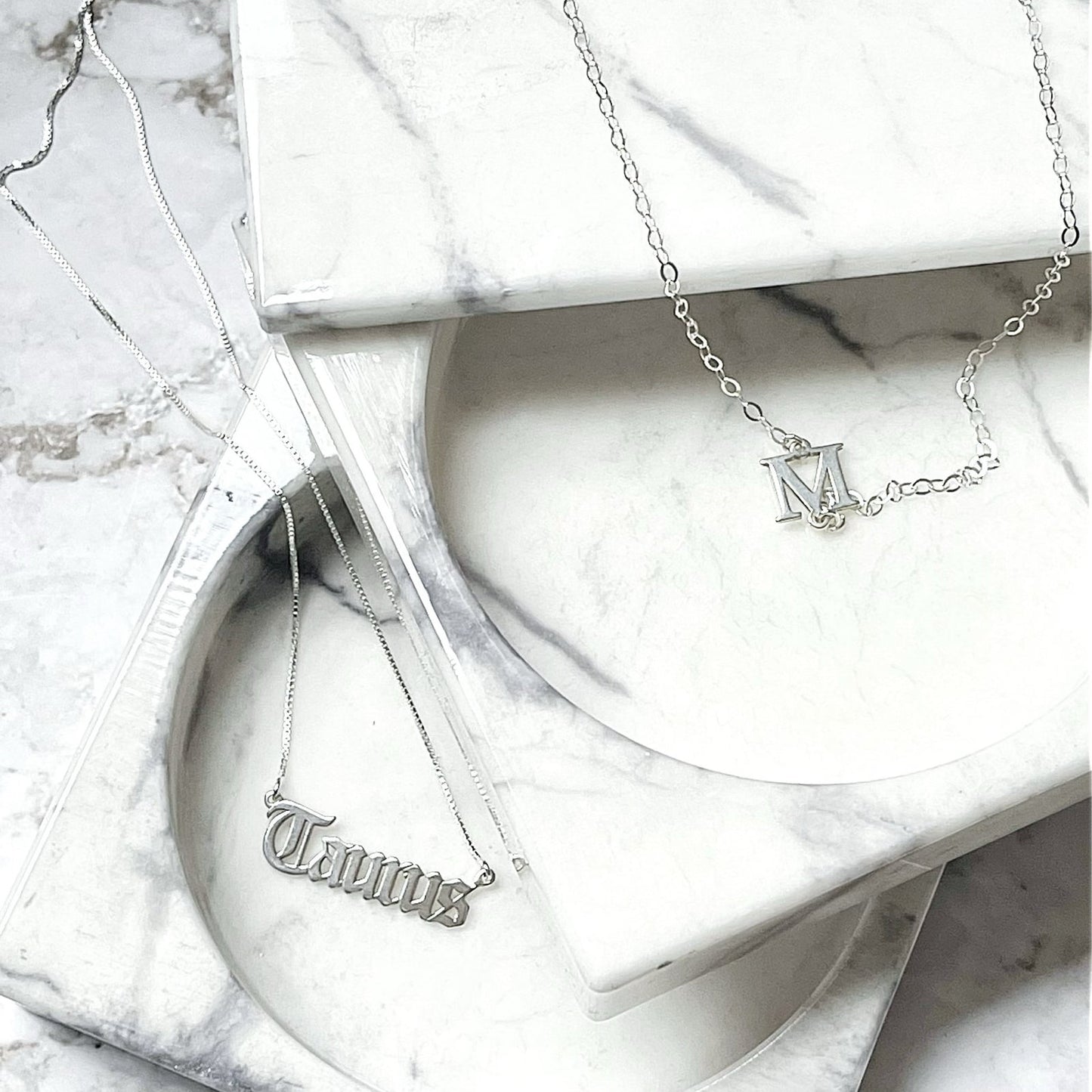 Custom One Initial Necklace