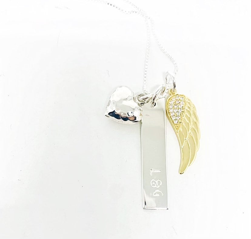 In memory of necklace
