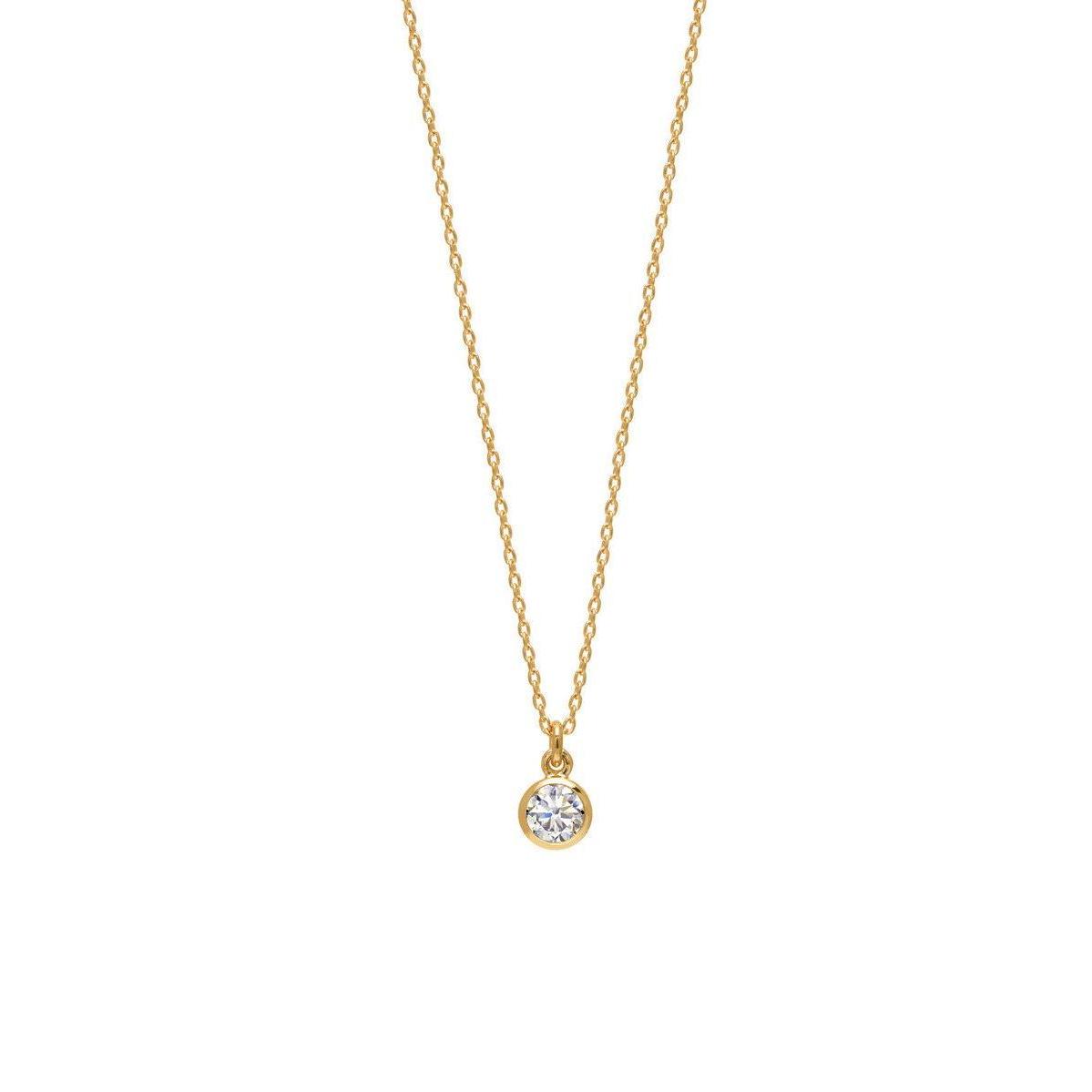 Little Bezel Choker Necklace