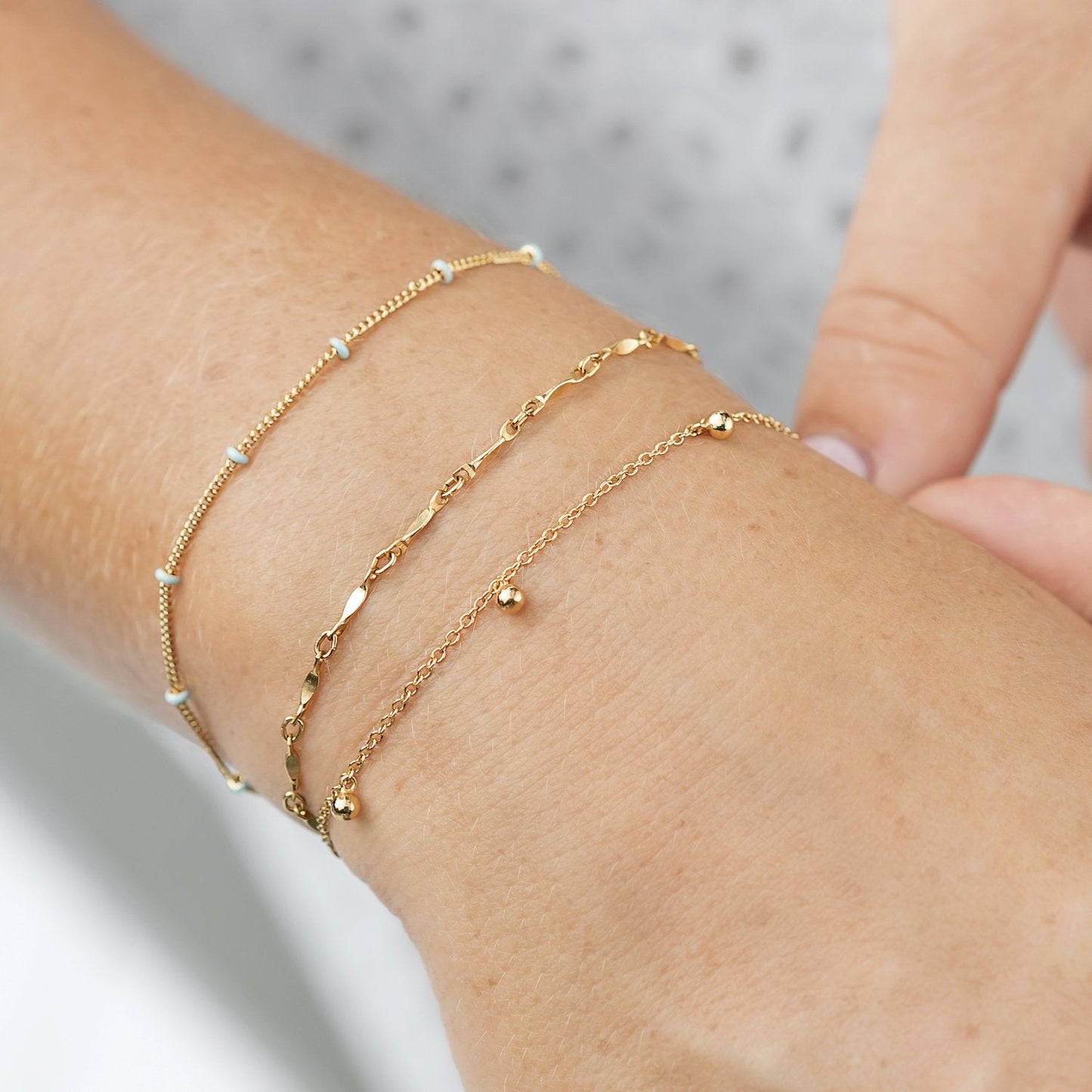 Tess Gold Chain Bracelet
