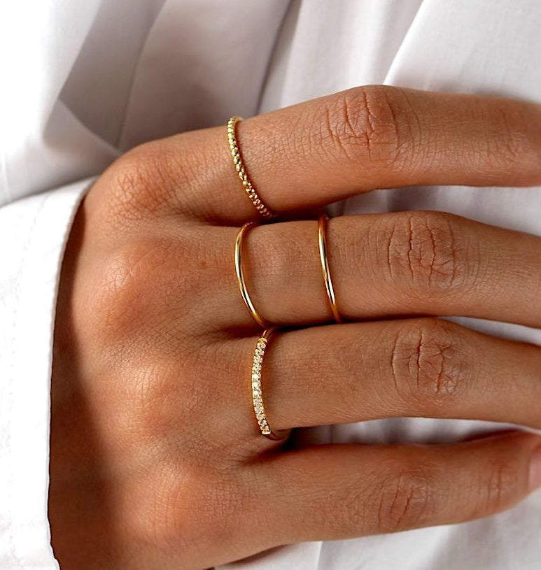 Skinny Stacking Ring