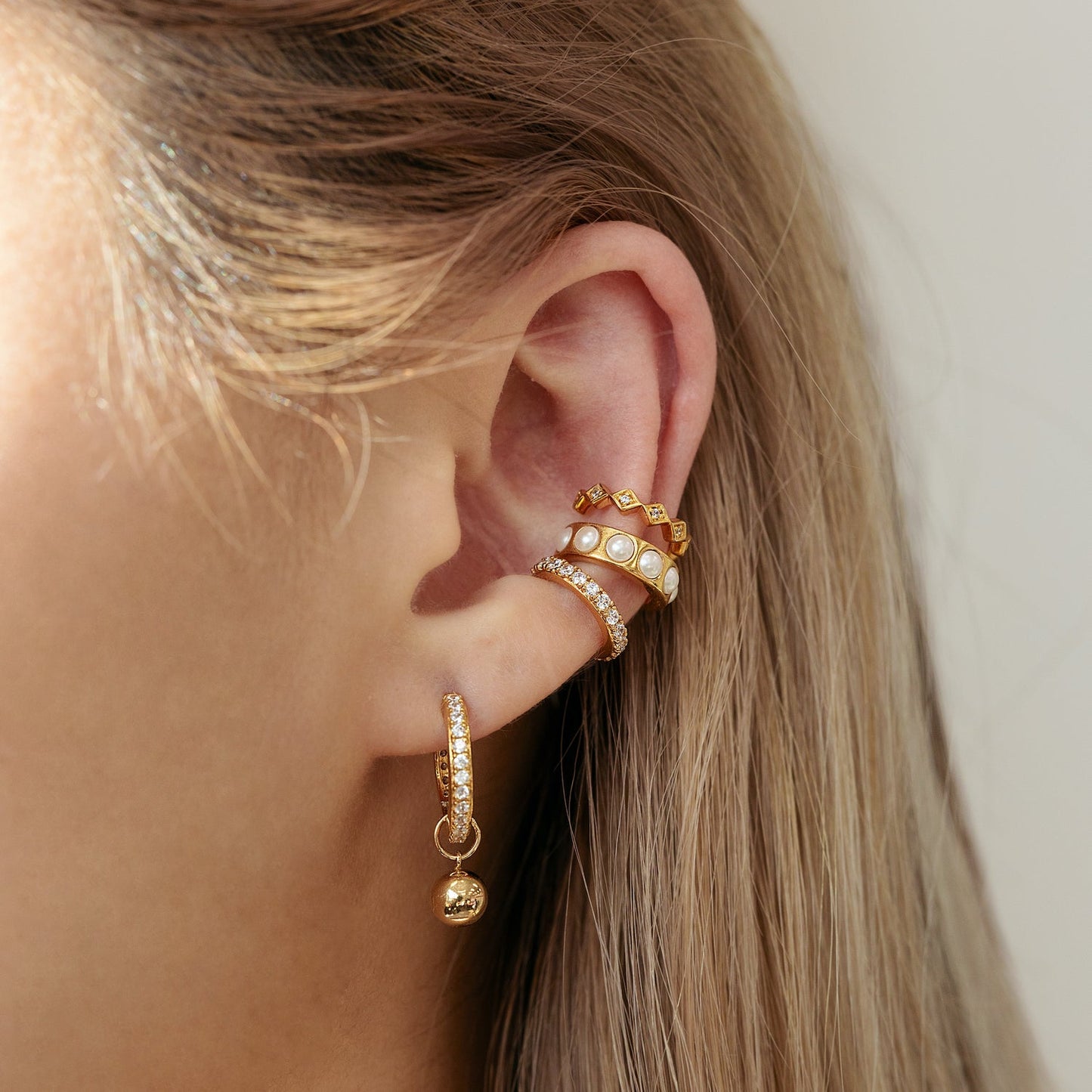 Pearl Ear Cuff