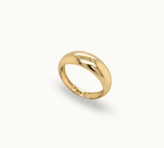 10K Gold Dome Ring