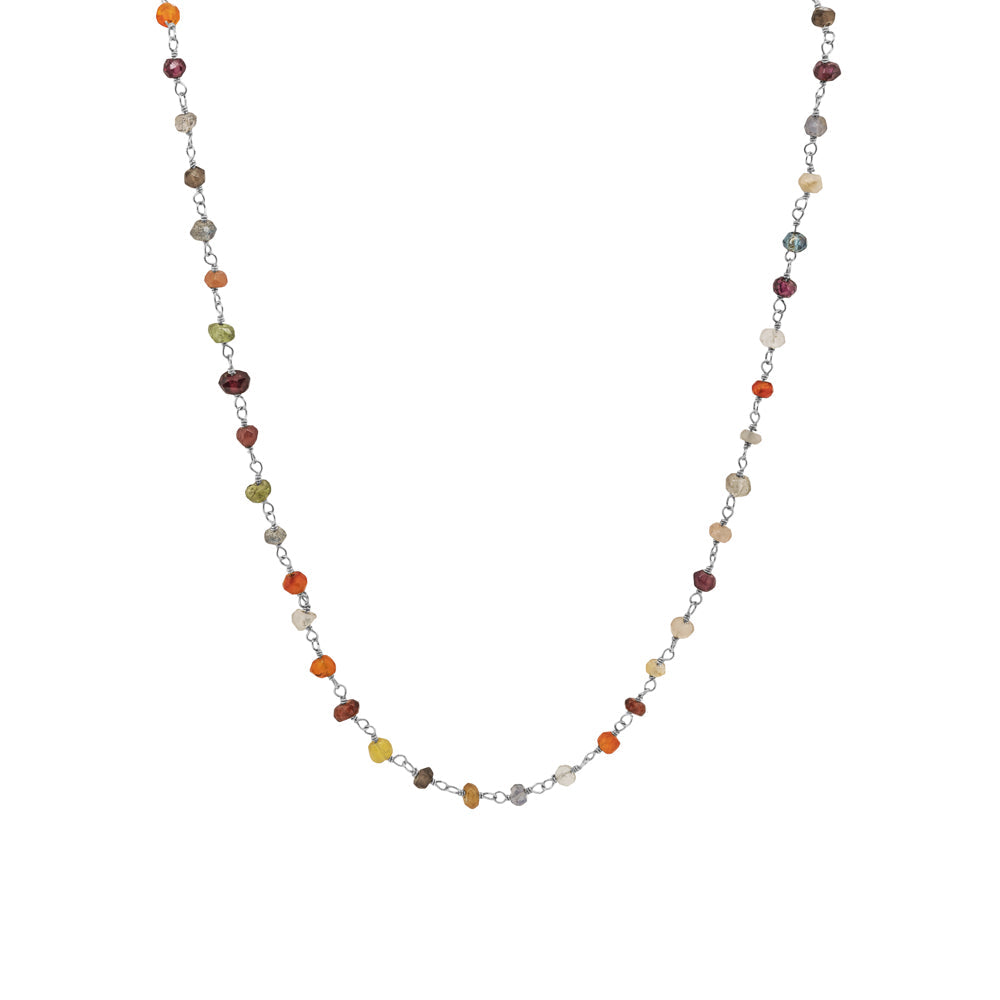 Colorful Gemstone Choker