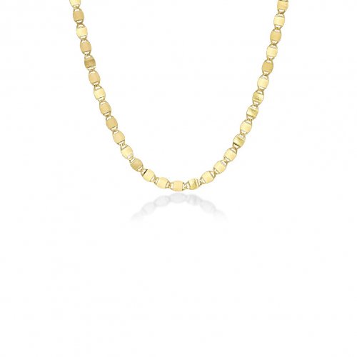 10K Gold Valentino-Style Chain Anklet