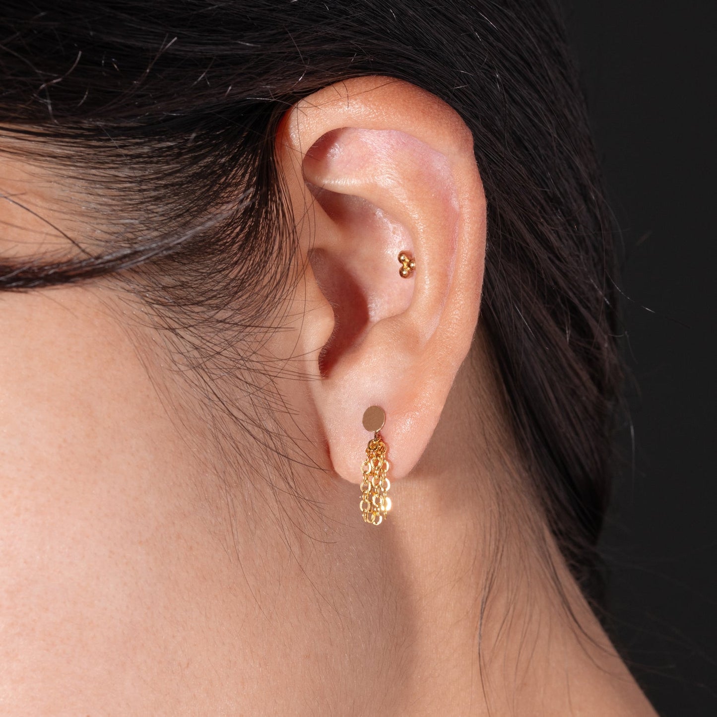 Little Tassel Drop Earrings