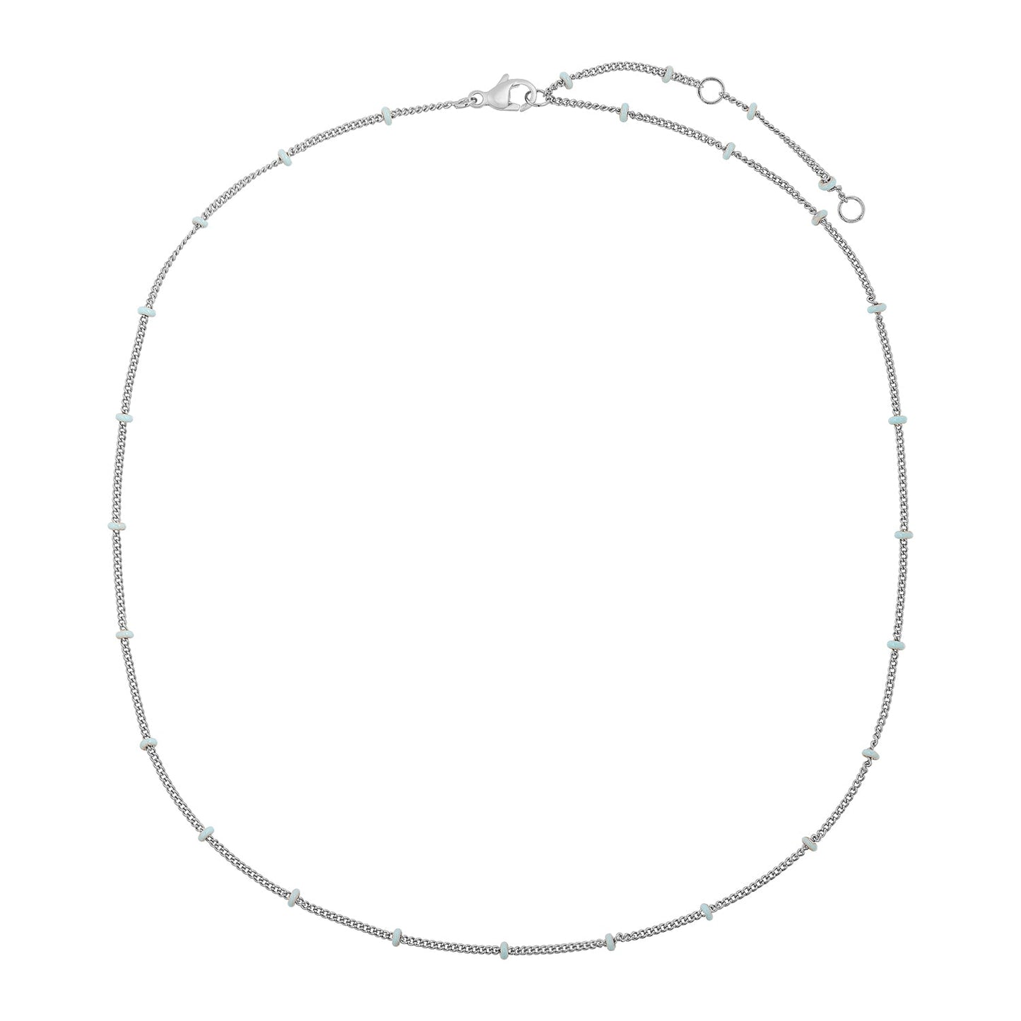 Satellite Enamel Chain Choker