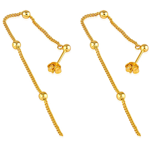 Threads of Gold Earrings