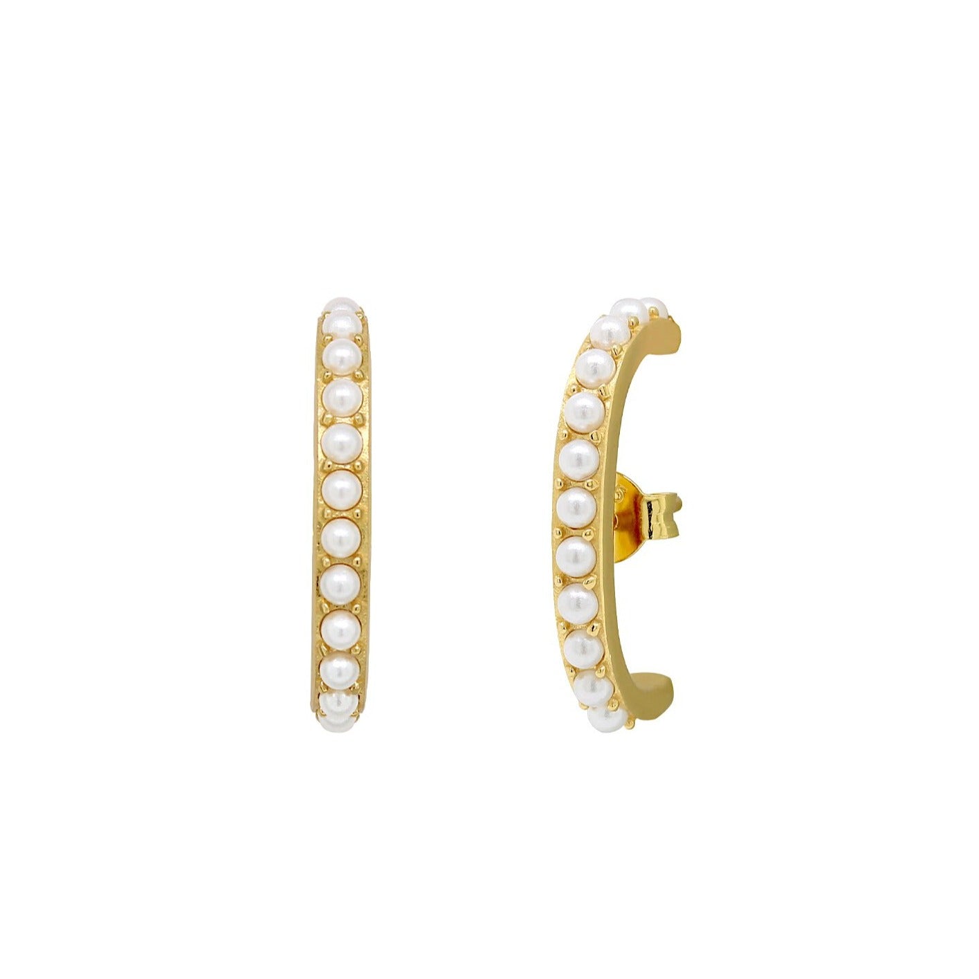 Pearl Suspender Earrings