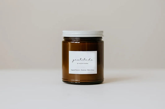 Gratitude Candle | Toasted Coconut + Amber
