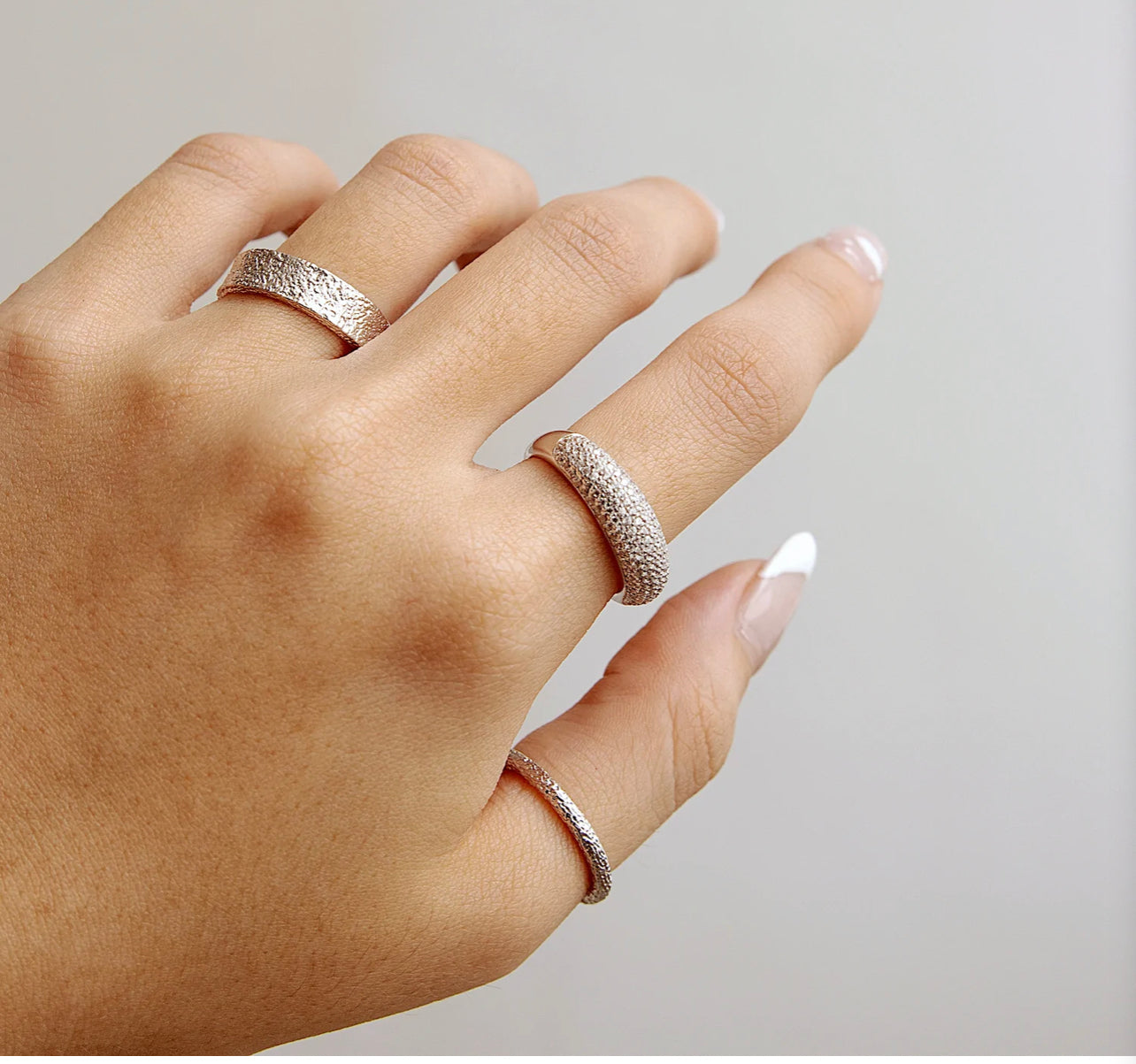 Encrusted Pave Dome Ring