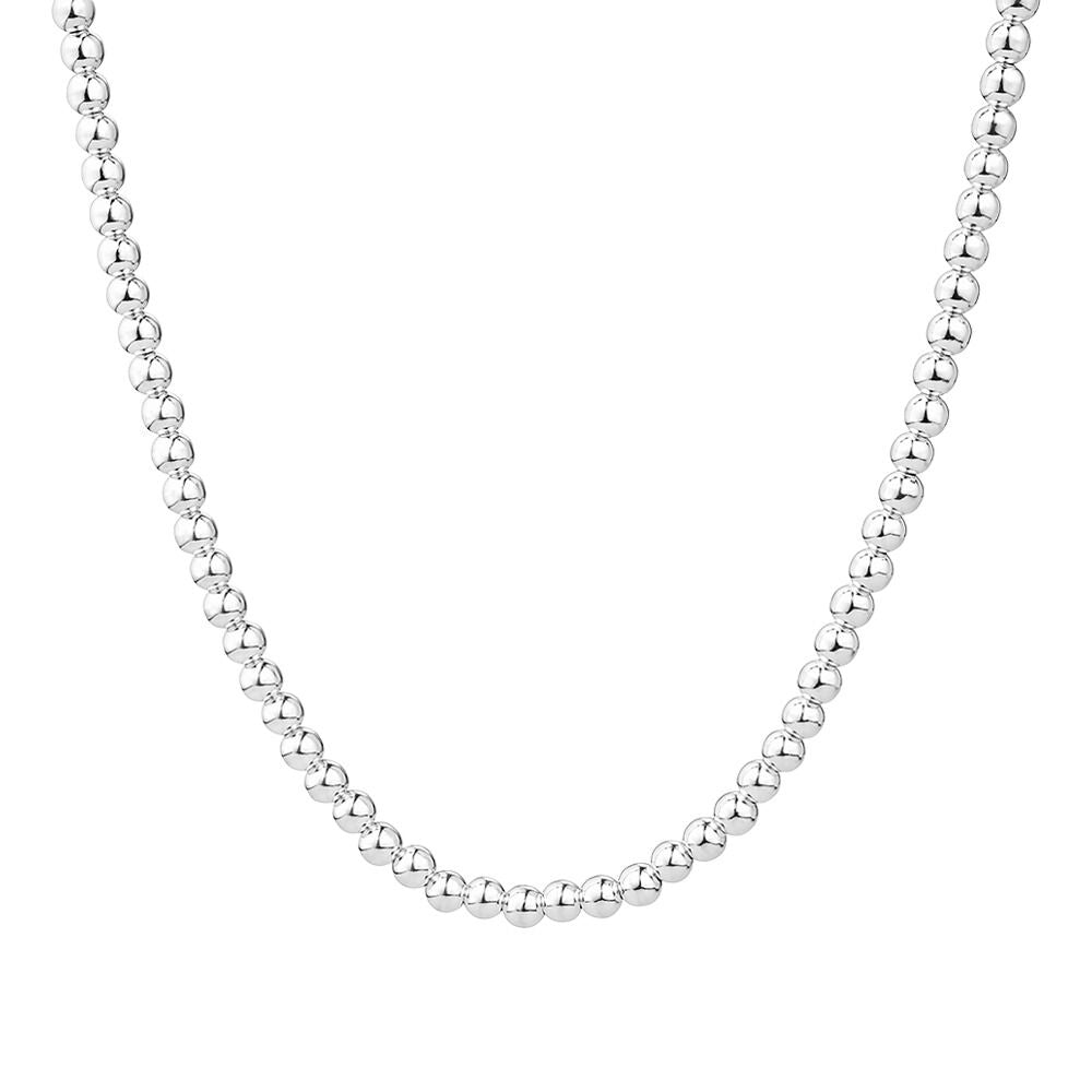 Sterling Silver 4mm Ball Necklace