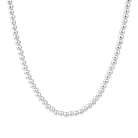 Sterling Silver 5mm Ball Necklace