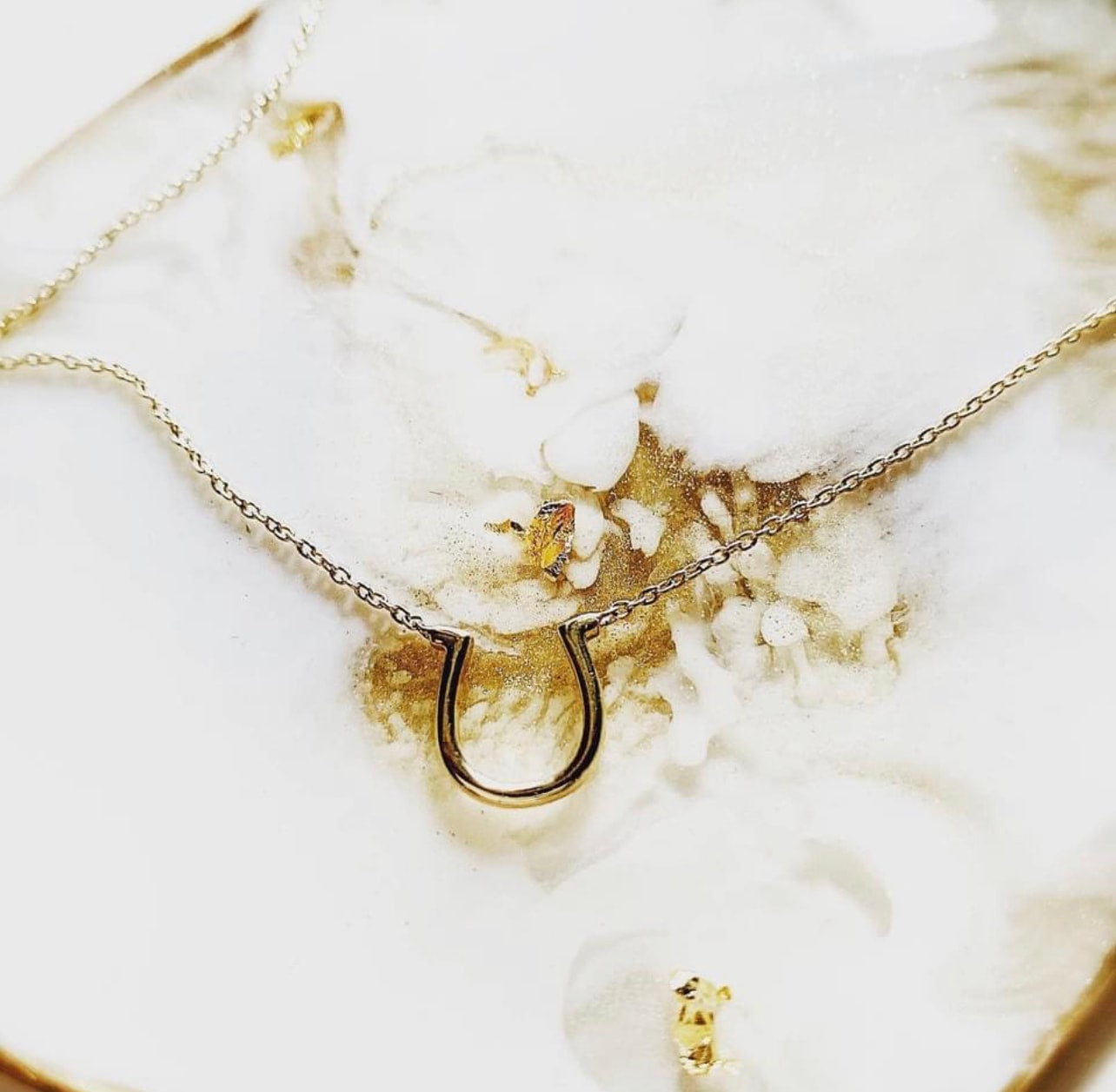 Horseshoe necklace