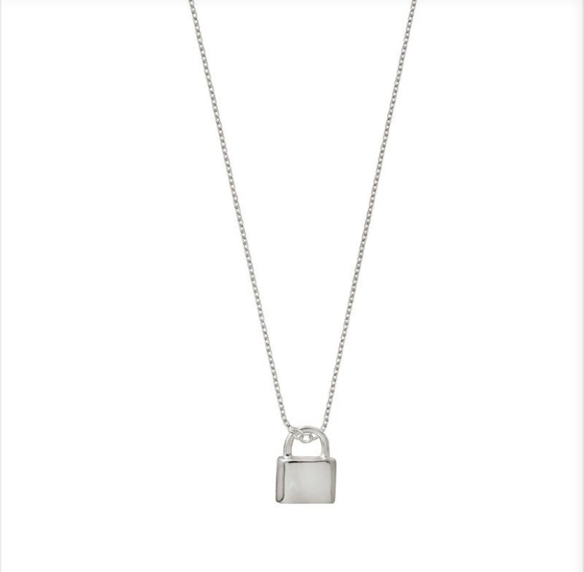 Love Lock Charm Necklace