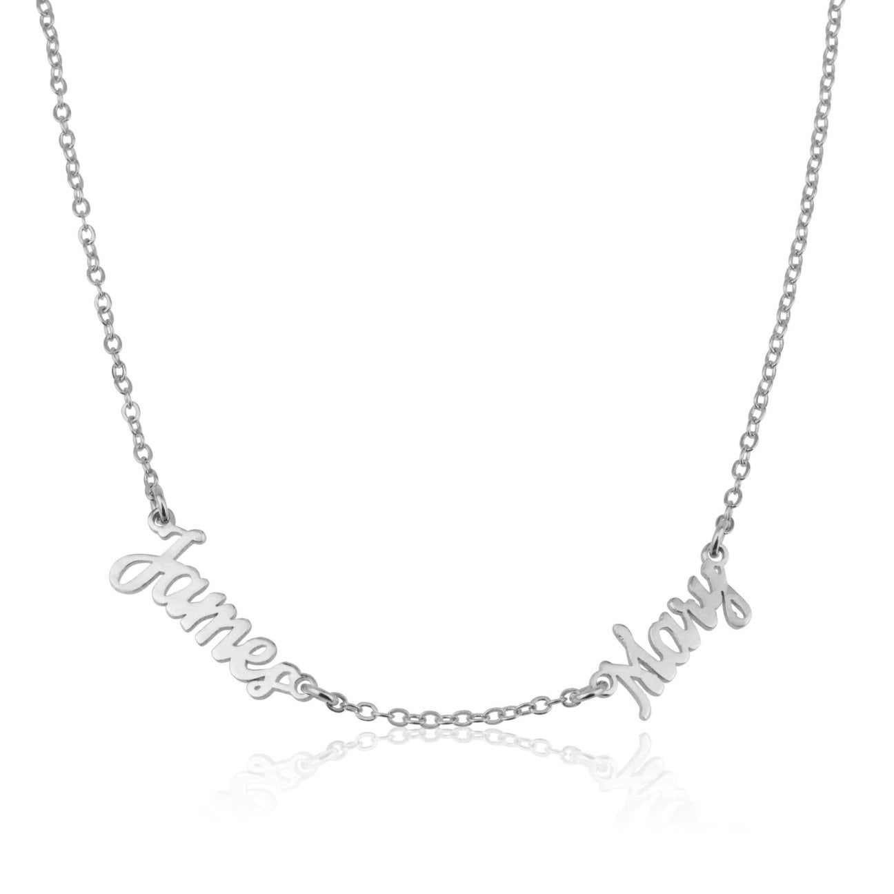 Custom Two Name Necklace